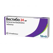 Вестибо таб. 24мг №30 №2