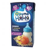 Фрутоняня каша мол. 5 злаков с персиком жид. 200г.