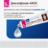 Диклофенак-Акос гель 5% 100г №4