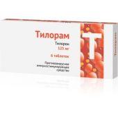 Тилорам таб.п/о плен. 125мг №6