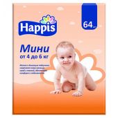 Подгуз Хаппис МИДИ 5-9кг №1(64)