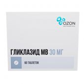 Гликлазид МВ таб.с мод.высв. 30мг №60 №2