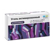 Уголь активированный Реневал таб. 250мг №20