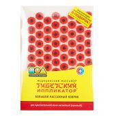 Иппликатор Тибетский Красный магнит коврик массаж.больш.