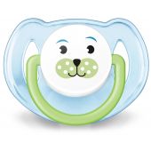 Филипс Авент пустышка Животные силикон от 6 до 18мес. №2 8617 №2