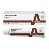 Диклофенак-Акрихин гель 1% 40г №5