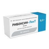 Рибоксин-ЛекТ таб.п/о плен. 200мг №50