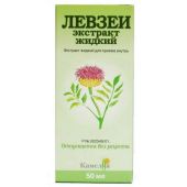 Левзеи экстракт жидкий р-р д/приема внутрь 50мл
