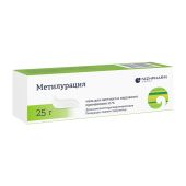 Метилурациловая мазь 10% 25г №2