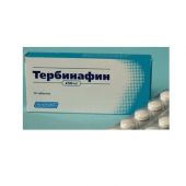 Тербинафин таблетки 250мг № 10