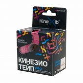 БИНТ КИНЕЗИО-ТЕЙП KINEXIB PRO РОЗОВЫЙ 5СМХ5М №2