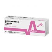 Диметинден-Акрихин гель д/нар. прим. 0.1% туба 50г №1 №3