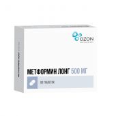 Метформин Лонг таб. пролонг. высвоб. 500мг №60