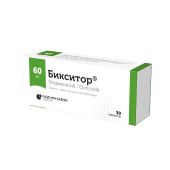 Бикситор таб. п/о плен. 60мг №30 №3