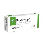Бикситор таб. п/о плен. 60мг №30 №2