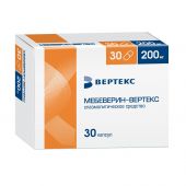Мебеверин-Вертекс капс.пролонг. 200мг №30