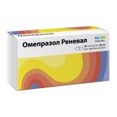 Омепразол Реневал капс.киш.раст. 20мг №30