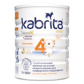 Кабрита 4 голд напиток молочный на козьем молоке с 18 мес 800г
