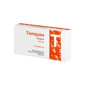 ТИЛОРАМ 0,125 N10 ТАБЛ П/ПЛЕН/ОБОЛОЧ №3