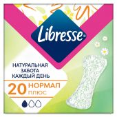 Либресс прокладки ежедневные нейчерал кеар нормал №20