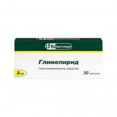 Глимепирид таб. 3мг №30