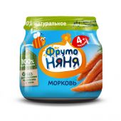 ФрутоНяня пюре морковь 80г