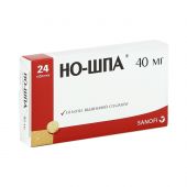 Но-шпа таб. 40мг №24