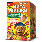 ВитаМишки Мульти плюс пастилки жевательные №30