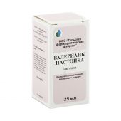 Валерианы настойка 25мл №2