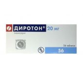 Диротон таб. 20мг №56