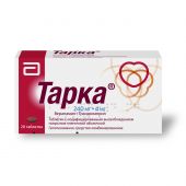 Тарка таб.п/о плен.с мод.высв. 240мг+4мг №28
